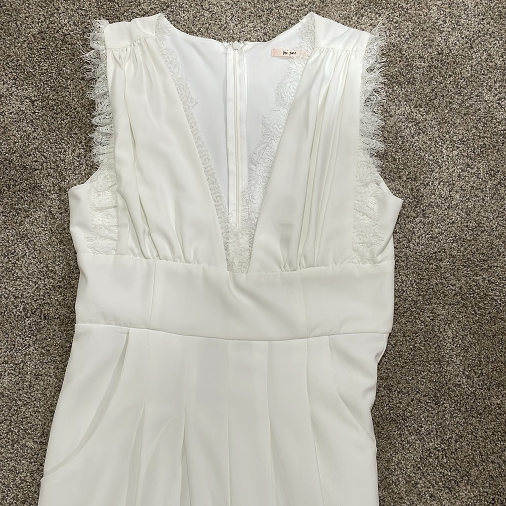 White Lace Jumpsuit